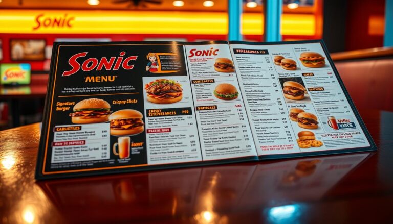 Sonic Menu