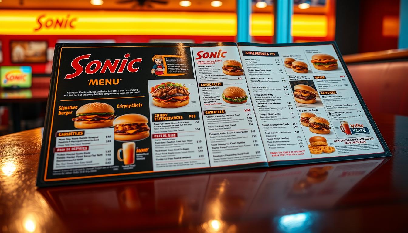 Sonic Menu