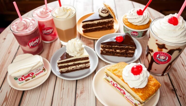 Wendy's Dessert Menu